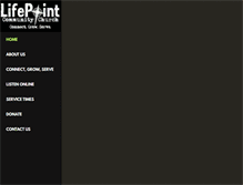 Tablet Screenshot of lifepointchurch.cc